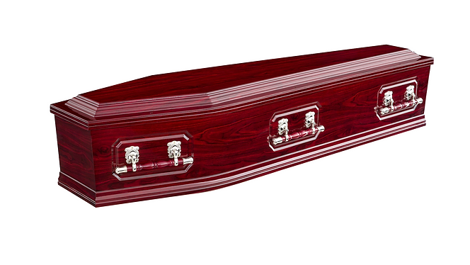 Davidson Rosewood Coffin